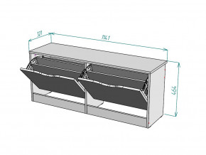 Обувница W57 в Златоусте - zlatoust.magazinmebel.ru | фото - изображение 3