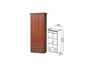 Шкаф 2-х дверный с ящиками Гармония 4 G43613 в Златоусте - zlatoust.magazinmebel.ru | фото - изображение 3