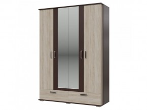 Шкаф 4-х дверный с ящиками Даллас 4-4818 в Златоусте - zlatoust.magazinmebel.ru | фото - изображение 2
