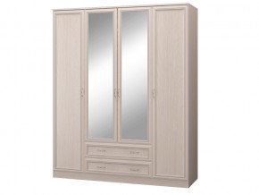 Шкаф 4-х дверный с зеркалом и ящиками в Златоусте - zlatoust.magazinmebel.ru | фото