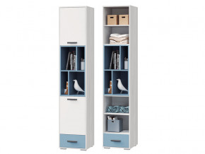 Шкаф для книг с 2 дверками и 1 ящиком Стич в Златоусте - zlatoust.magazinmebel.ru | фото