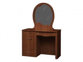 Стол туалетный с зеркалом Ева 10 темный в Златоусте - zlatoust.magazinmebel.ru | фото